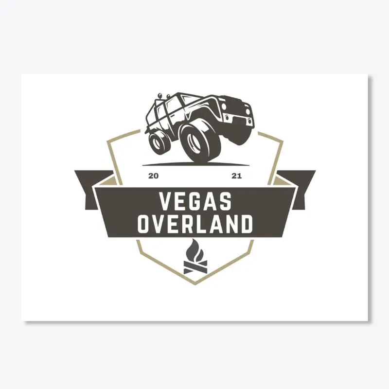 Vegas Overland Sticker